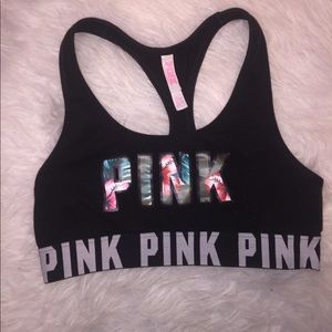 Pink bralette / sports bra